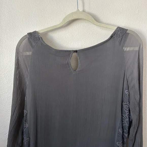 Sundance gray maxi dress size 14P - Picture 7 of 12